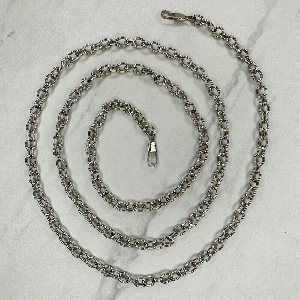 Silver Tone Chain Link Handbag Strap Replacement Purse Chain ✨